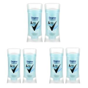 Degree UltraClear Antiperspirant Deodorant Twin Pack - 3 Sets (6) - Pure Clean